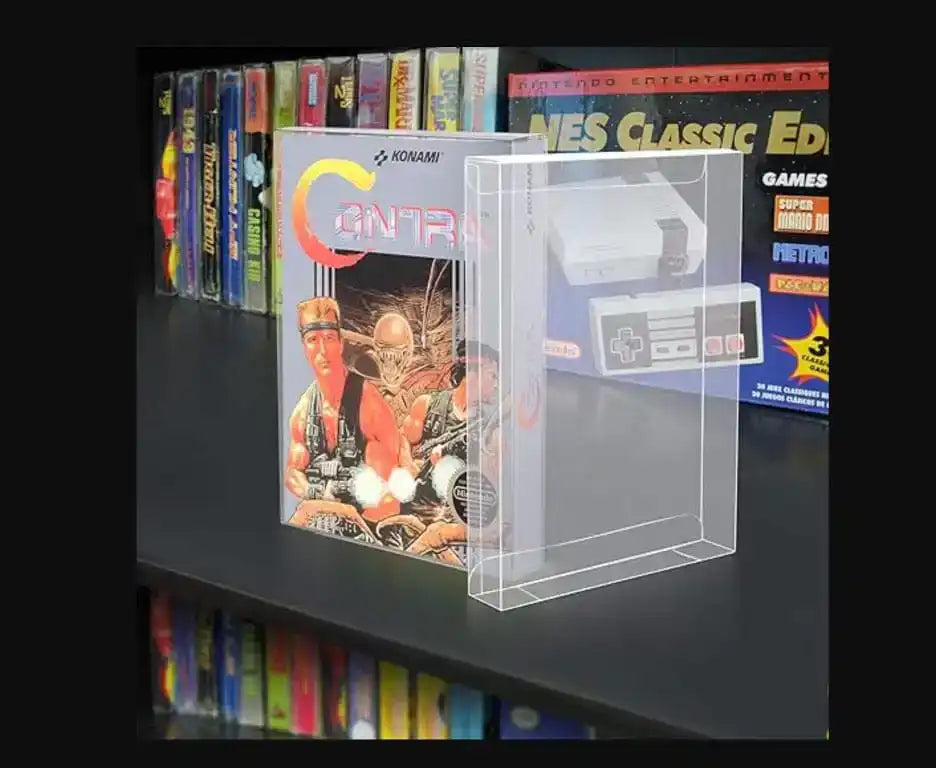 PET Gehäuse 25er-Pack für NES Spiele - Smalltinytoystore
