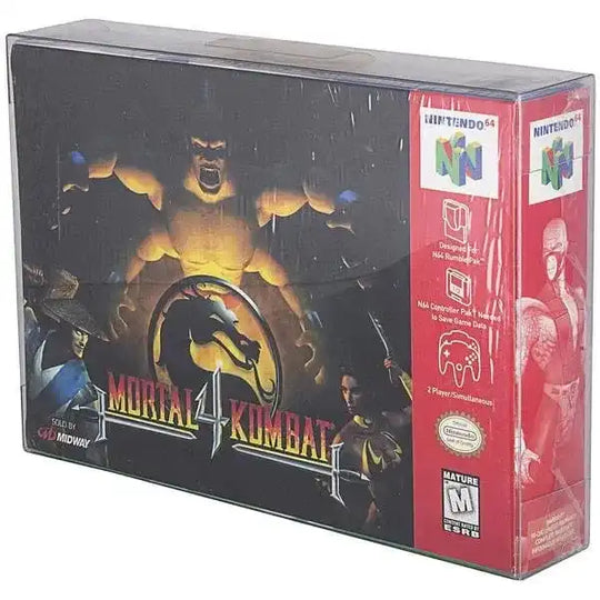 PET Gehäuse 25er-Pack für Super Nintendo/Nintendo 64/SNES/N64 Spiele - Smalltinytoystore