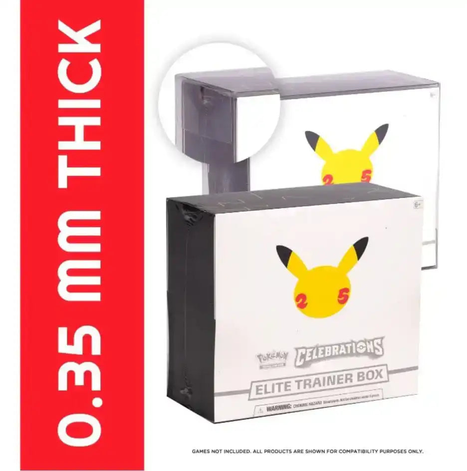 PET Gehäuse 5er-Pack für Booster Boxen / Elite Trainer Boxen Ver. 2 - Smalltinytoystore