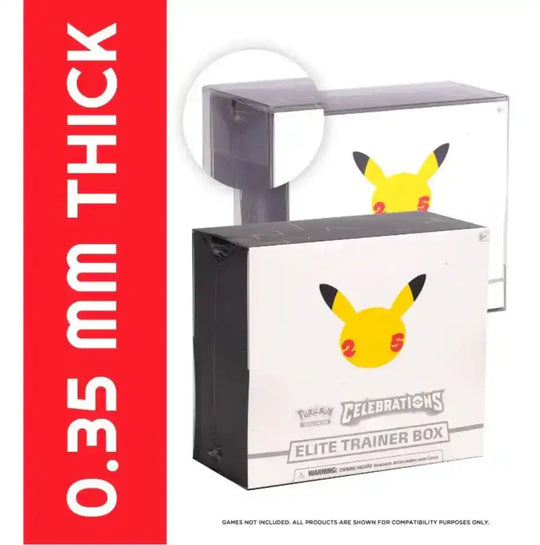 PET Gehäuse 5er-Pack für Booster Boxen / Elite Trainer Boxen Ver. 2 - Smalltinytoystore