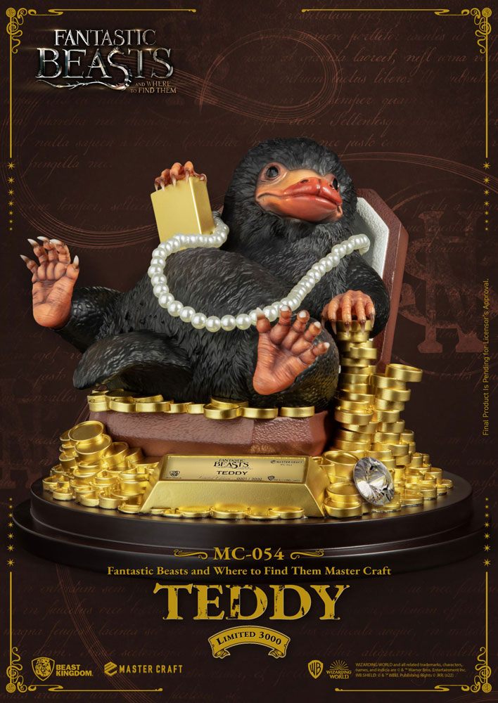 Phantastische Tierwesen Master Craft Statue Teddy 21 cm - Smalltinytoystore
