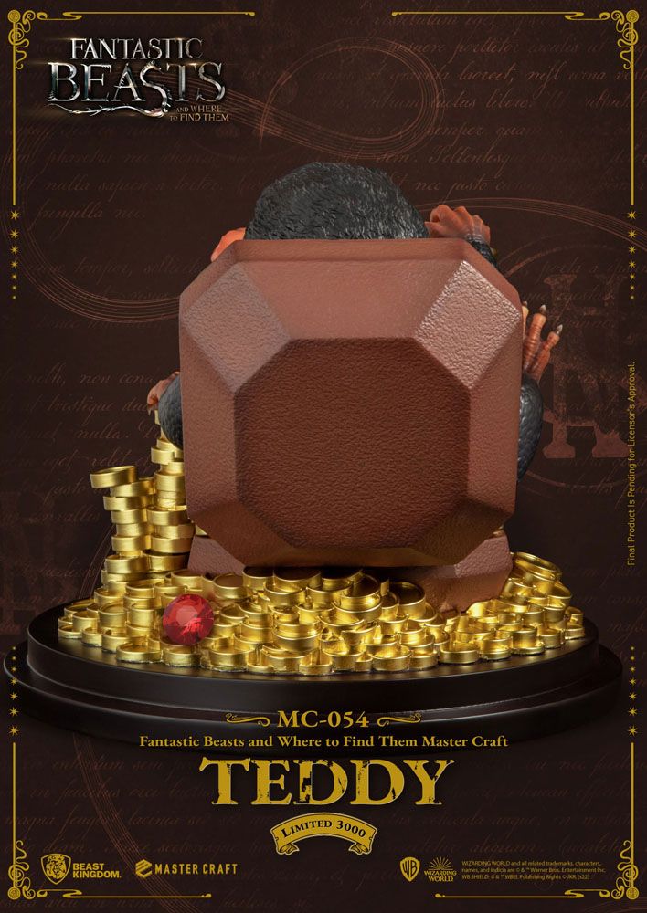 Phantastische Tierwesen Master Craft Statue Teddy 21 cm - Smalltinytoystore