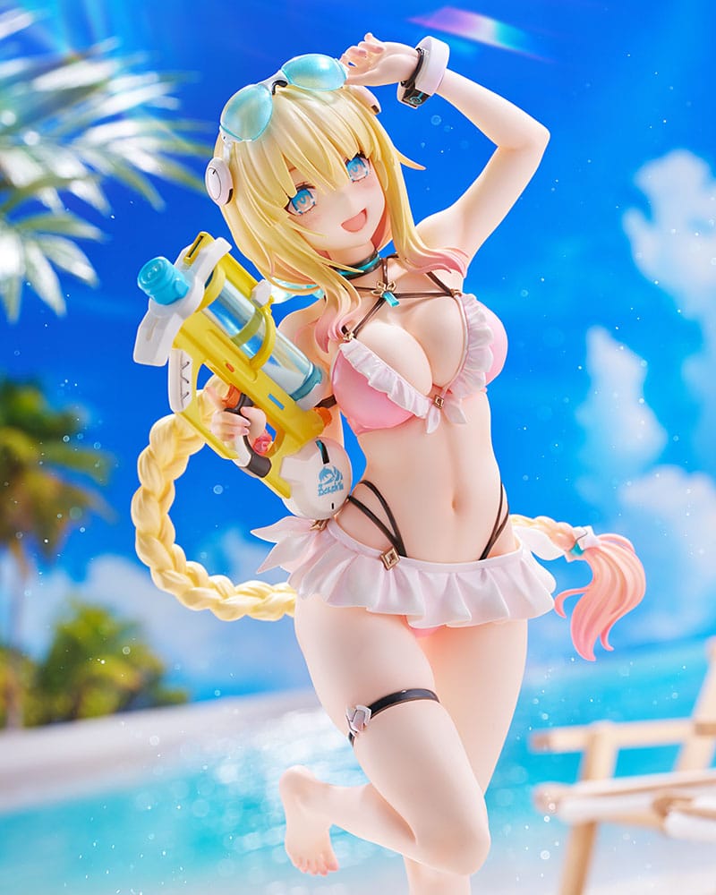 Phantasy Star Online PVC Statue 1/7 es Akhtal Summer Vacation 24 cm - Smalltinytoystore