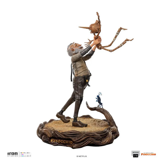 Pinocchio Art Scale Statue 1/10 Gepeto & Pinocchio 23 cm - Smalltinytoystore