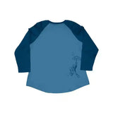 Pinocchio by Loungefly Tee T-Shirt Unisex Blue Fairy Shirred Raglan Größe S