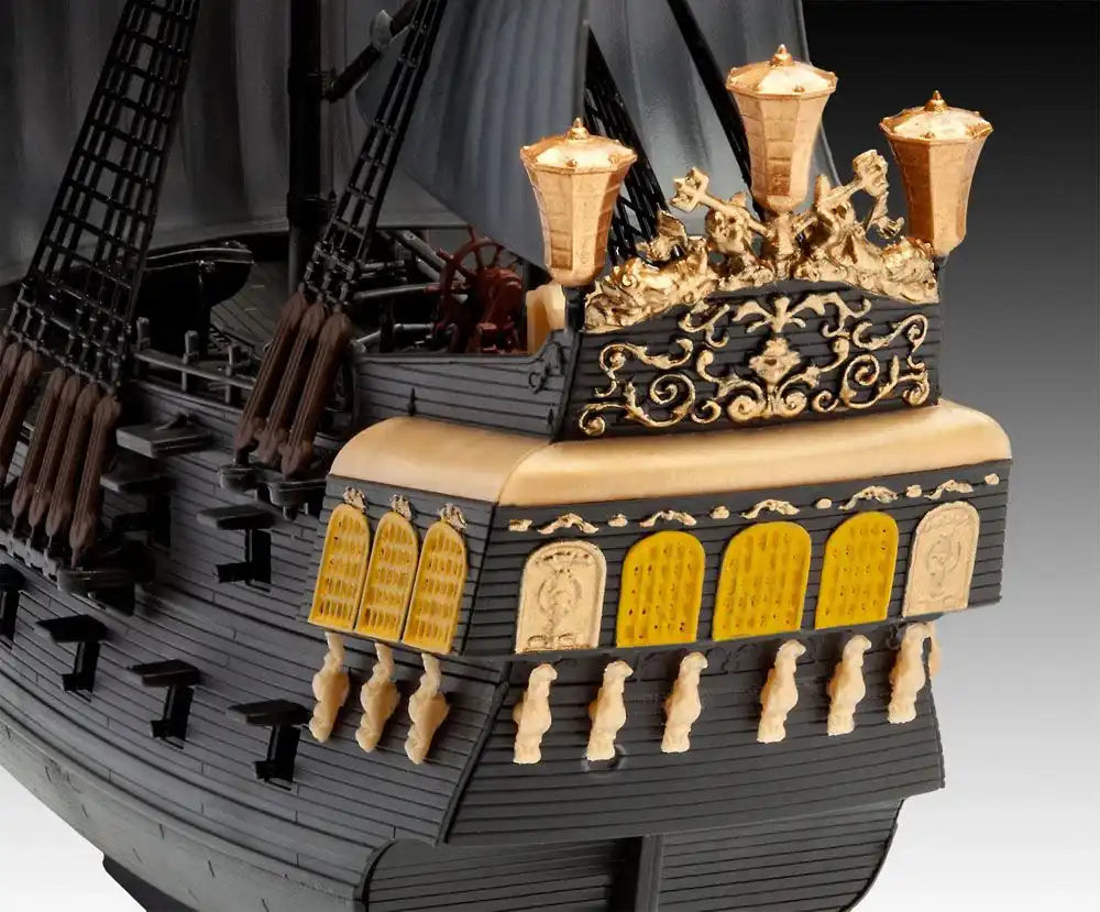 Pirates of the Caribbean Salazars Rache Easy-Click Modellbausatz 1/150 Black Pearl 26 cm - Smalltinytoystore
