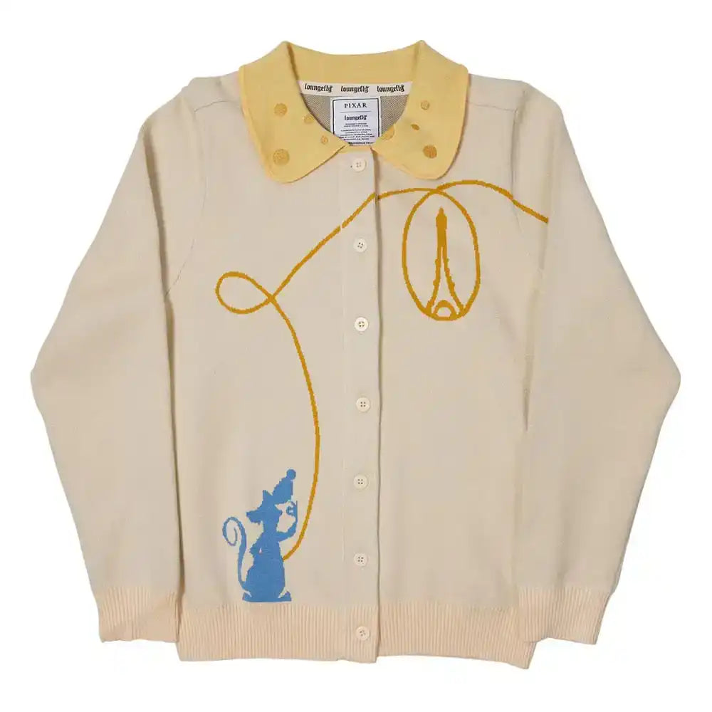 Pixar by Loungefly Cardigan Unisex Ratatouille Collared - Smalltinytoystore