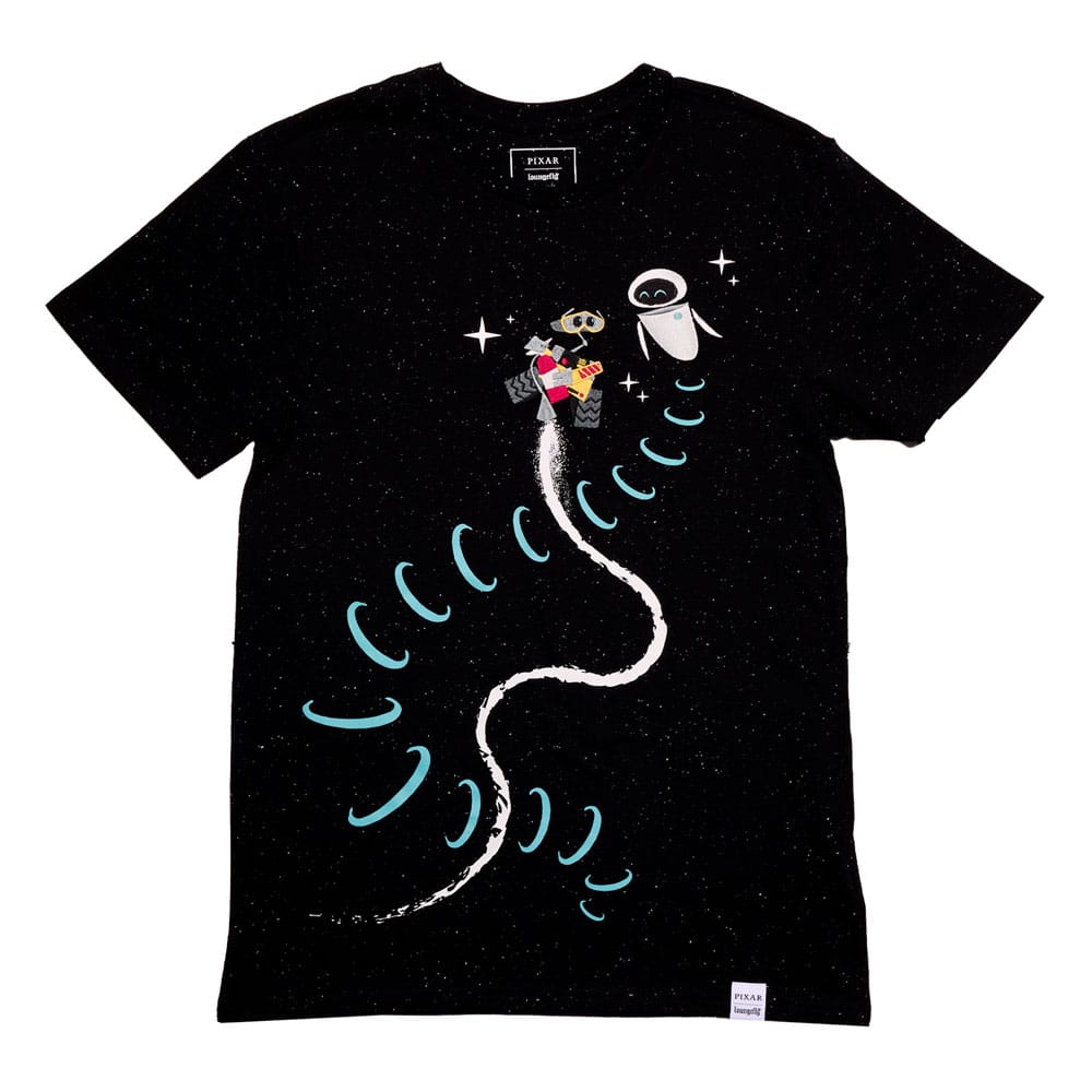 Pixar by Loungefly Tee T-Shirt Unisex Wall-E & Eve Größe XL - Smalltinytoystore