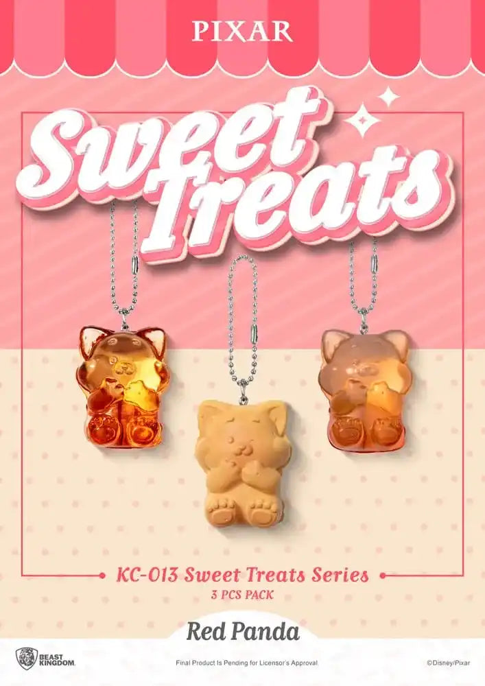 Pixar Sweet Treats Series Schlüsselanhänger 3er-Pack 4 cm - Smalltinytoystore