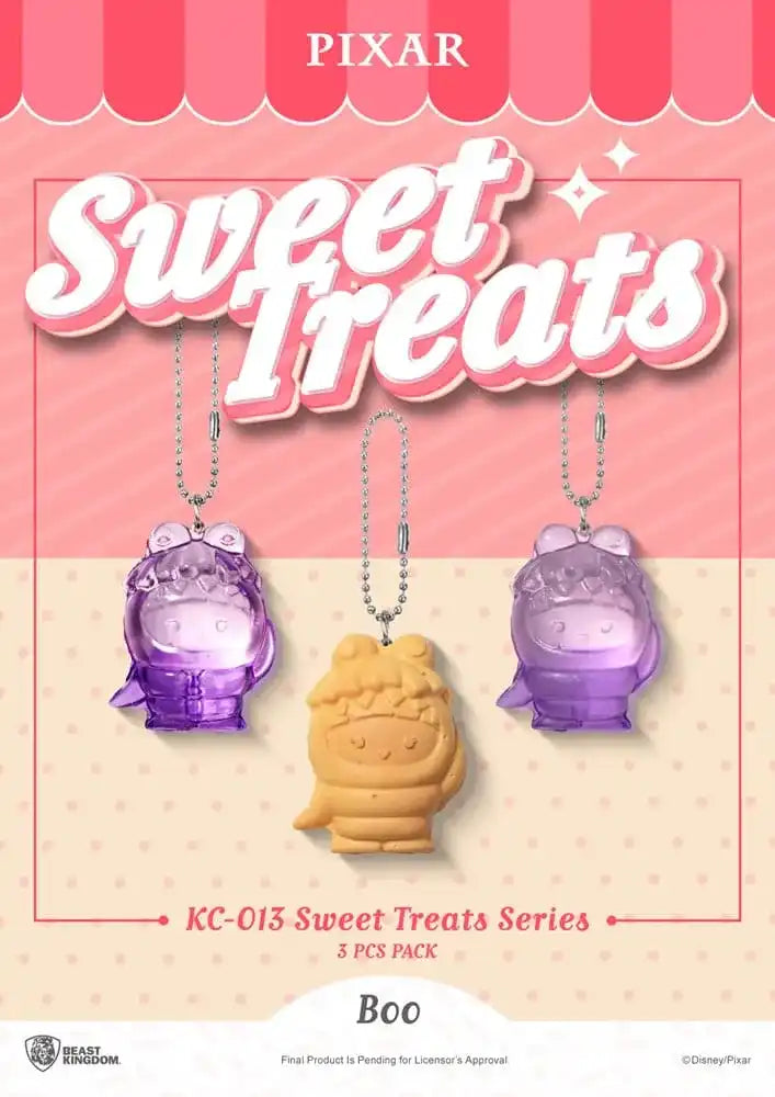 Pixar Sweet Treats Series Schlüsselanhänger 3er-Pack 4 cm - Smalltinytoystore