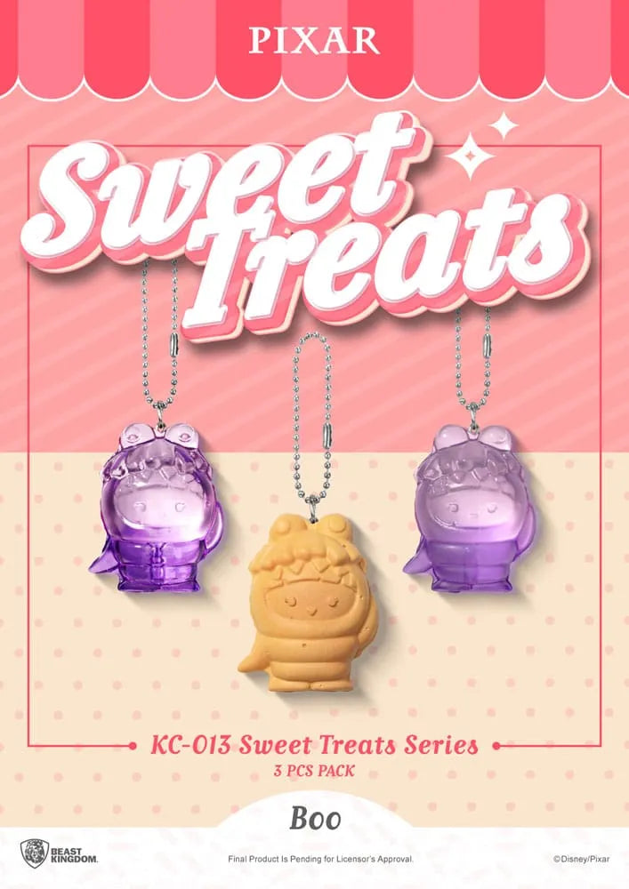 Pixar Sweet Treats Series Schlüsselanhänger 3er-Pack 4 cm - Smalltinytoystore