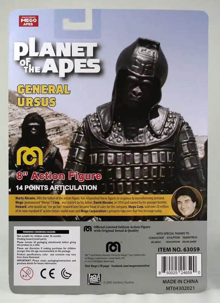 Planet der Affen Actionfigur General Ursus 20 cm - Smalltinytoystore