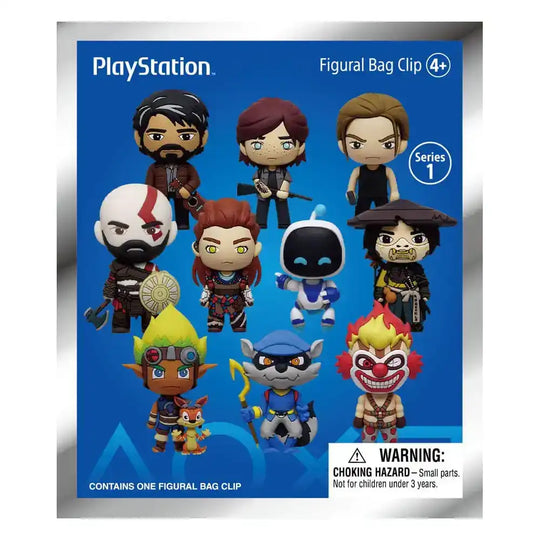 Playstation 3D PVC-Taschenanhänger Serie 1 Display  (24)