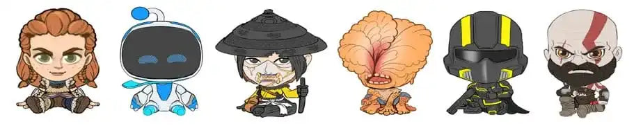 PlayStation Bobble Hero Wackelkopf-Figuren 6 cm Blind Box Display (12)