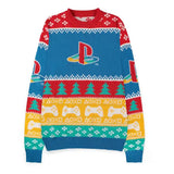 PlayStation Pullover Logo (Christmas Jumper) Größe XL - Smalltinytoystore