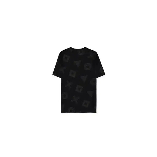 PlayStation T-Shirt Logo All Over Print Größe M - Smalltinytoystore