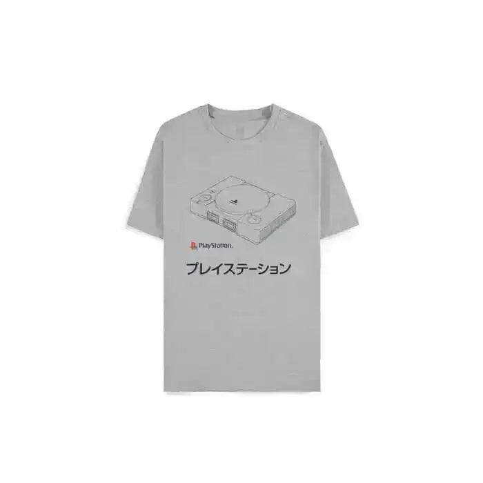 PlayStation T-Shirt O.G Console Gray - Smalltinytoystore
