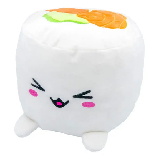 Plushi Plüschfigur Uramaki Sushi mit Lachs 20 cm - Smalltinytoystore