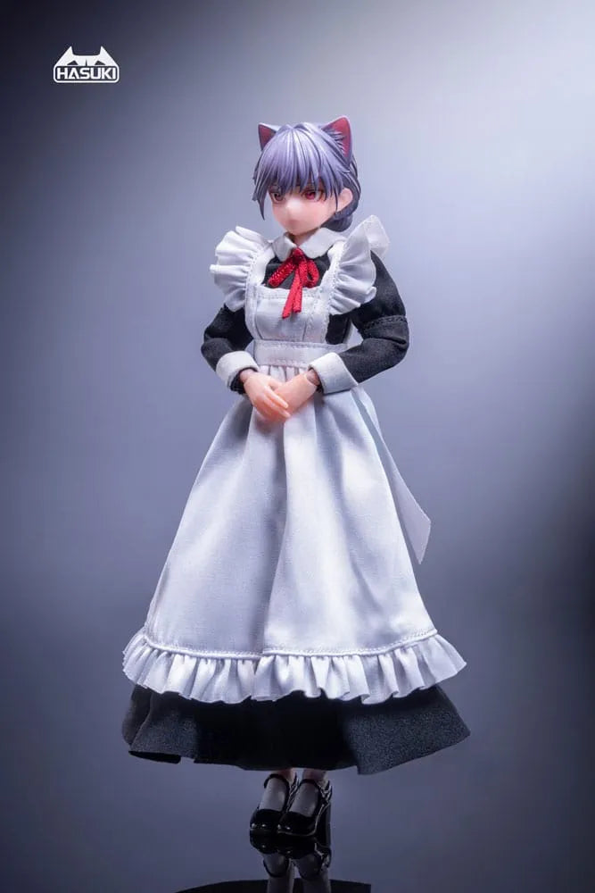 Pocket Art Actionfigur 1/12 PA010 Maid Gunner FKEY 15 cm - Smalltinytoystore