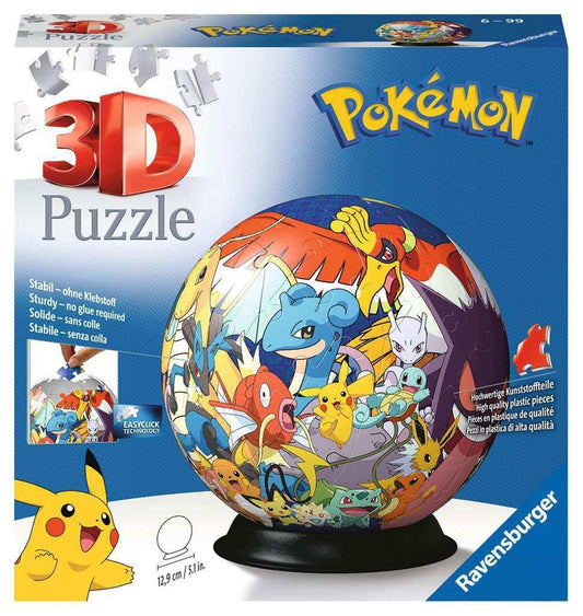 Pokémon 3D Puzzle Ball (73 Teile) - Smalltinytoystore