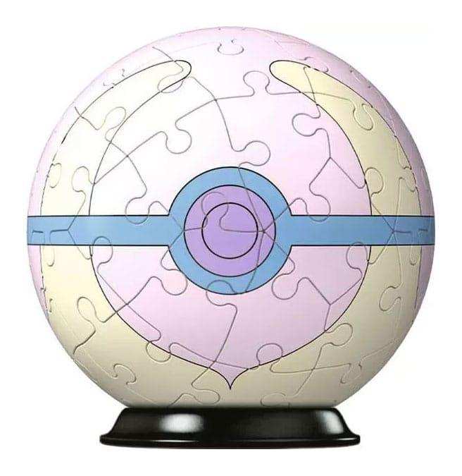 Pokémon 3D Puzzle Pokéballs: Heilball (55 Teile) - Smalltinytoystore