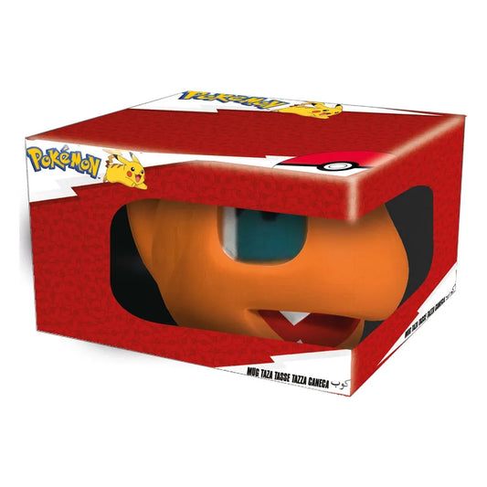 Pokémon 3D Tasse Glumanda 385 ml - Smalltinytoystore