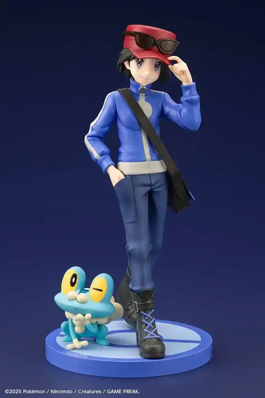 Pokémon ARTFXJ Statue 1/8 Calem & Froxy 20 cm - Smalltinytoystore