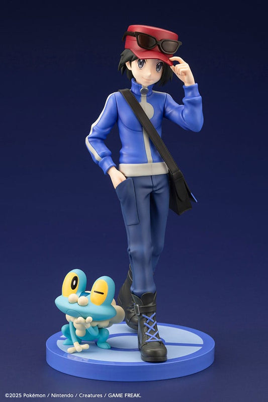 Pokémon ARTFXJ Statue 1/8 Calem & Froxy 20 cm - Smalltinytoystore