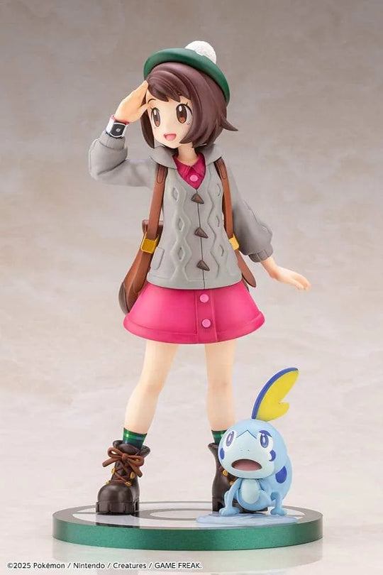 Pokémon ARTFXJ Statue 1/8 Gloria & Memmeon 21 cm - Smalltinytoystore