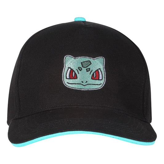 Pokemon Baseball Cap Bisasam Badge - Smalltinytoystore