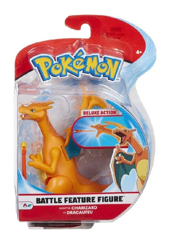 Pokémon Battle Feature Figur Glurak 13 cm - Smalltinytoystore