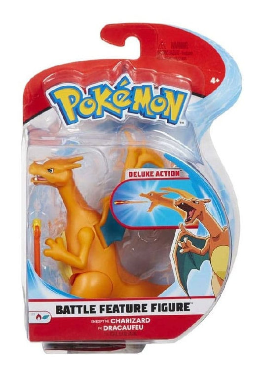Pokémon Battle Feature Figur Glurak 13 cm - Smalltinytoystore