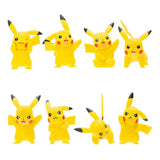 Pokémon Battle Feature Vinyl Figuren 8er Set Pikachu 5 cm - Smalltinytoystore