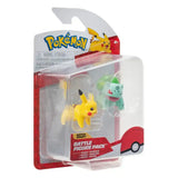 Pokémon Battle Figure First Partner Set Figuren 2er-Pack Bisasam #2, Pikachu #1 - Smalltinytoystore