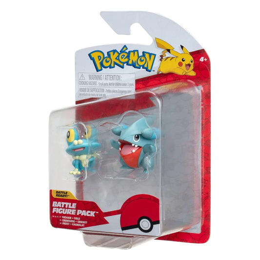 Pokémon Battle Figure First Partner Set Figuren 2er-Pack Kaumalat, Froxy 5 cm - Smalltinytoystore