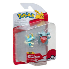 Pokémon Battle Figure First Partner Set Figuren 2er-Pack Kaumalat, Froxy 5 cm - Smalltinytoystore
