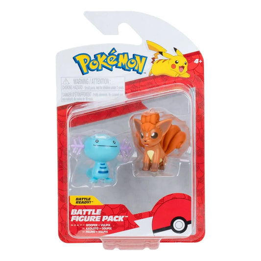 Pokémon Battle Figure Set Figuren 2er-Pack Felino & Vulpix - Smalltinytoystore