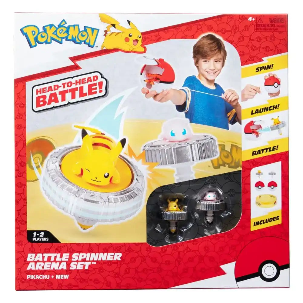 Pokémon Battle Spinner 2er-Pack Glumanda & Pokéball - Smalltinytoystore