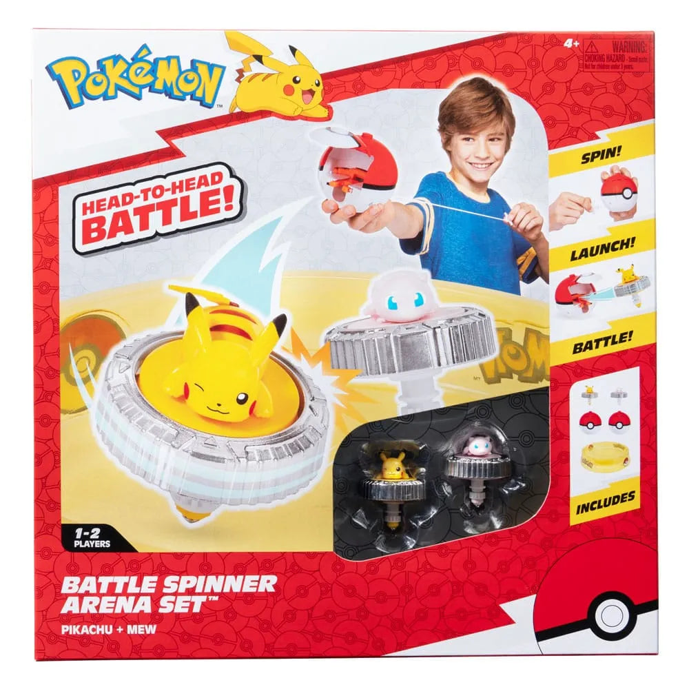 Pokémon Battle Spinner 2er-Pack Glumanda & Pokéball - Smalltinytoystore