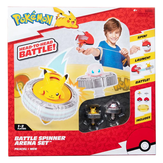 Pokémon Battle Spinner 2er-Pack Glumanda & Pokéball - Smalltinytoystore
