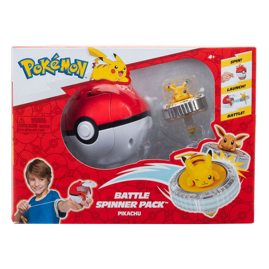 Pokémon Battle Spinner Pack Pikachu #1 & Pokéball - Smalltinytoystore
