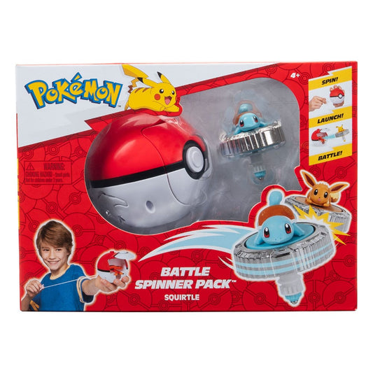 Pokémon Battle Spinner Pack Schiggy & Pokéball - Smalltinytoystore