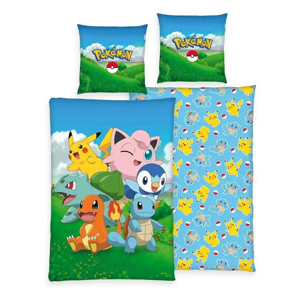 Pokemon Bettwäsche Group A 135 x 200 cm / 80 x 80 cm - Smalltinytoystore