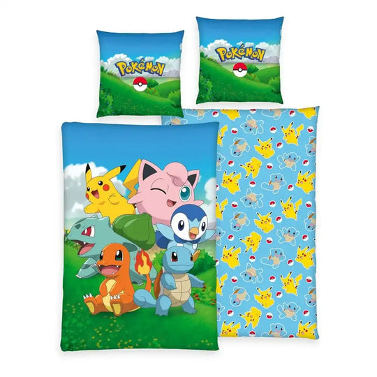 Pokemon Bettwäsche Group A 135 x 200 cm / 80 x 80 cm - Smalltinytoystore