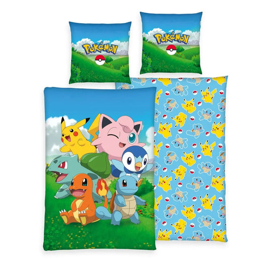 Pokemon Bettwäsche Group A 135 x 200 cm / 80 x 80 cm - Smalltinytoystore