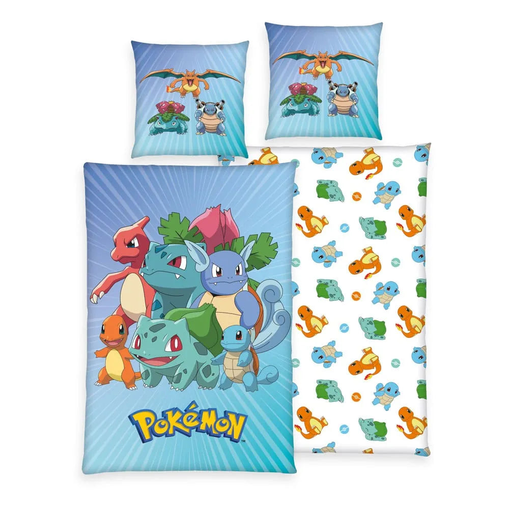 Pokemon Bettwäsche Group B 135 x 200 cm / 80 x 80 cm - Smalltinytoystore