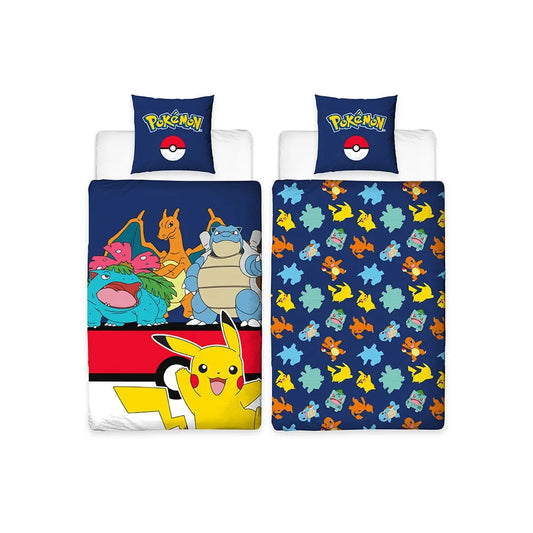 Pokemon Bettwäsche Pokemon blue 135 x 200 cm - Smalltinytoystore