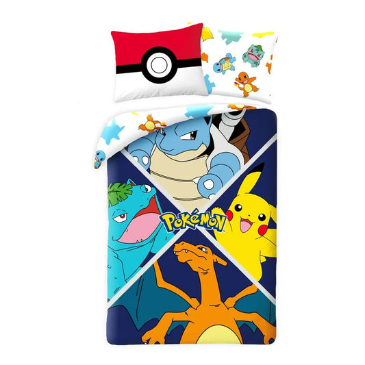 Pokémon Bettwäsche Ver. 1 140 x 200 cm / 70 x 90 cm - Smalltinytoystore
