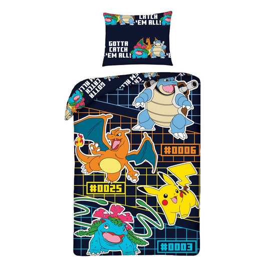 Pokémon Bettwäsche Ver. 12 140 x 200 cm / 70 x 90 cm - Smalltinytoystore