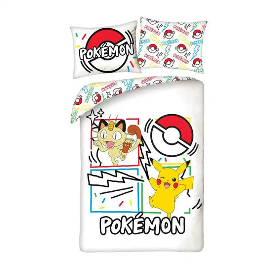Pokémon Bettwäsche Ver. 13 140 x 200 cm / 70 x 90 cm - Smalltinytoystore